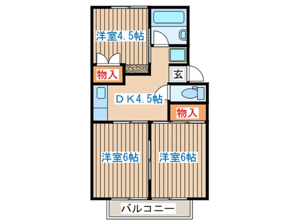 ﾌﾟﾚｼﾞｰﾙ翠の物件間取画像